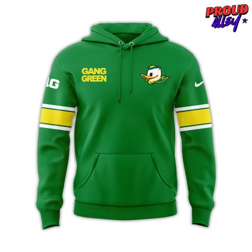 Oregon Ducks Gang Green Special Edition Hoodie