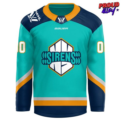 PHWL New York Sirens Bauer Special Blue Hockey Jersey