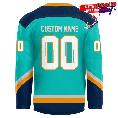 PHWL New York Sirens Bauer Special Blue Hockey Jersey