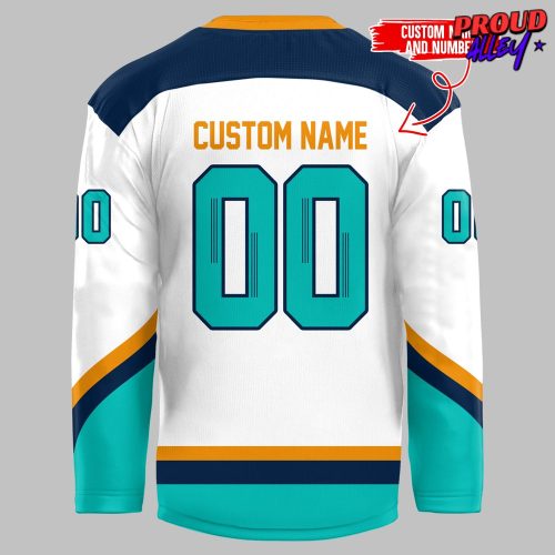 PHWL New York Sirens Bauer Special White Hockey Jersey