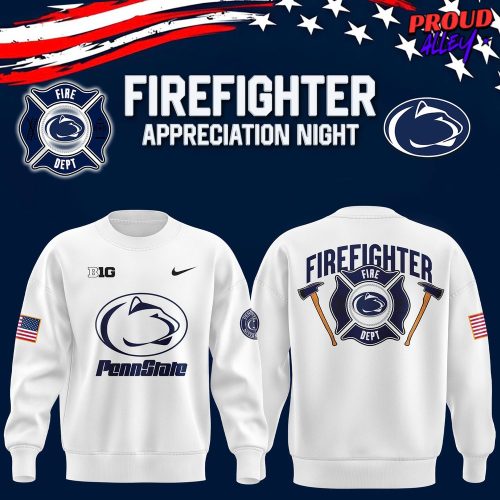 Penn State Nittany Lions Firefighter Appreciation Special Sweatshirt