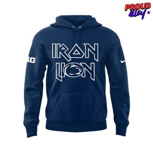 Penn State Nittany Lions x Iron Lion Nike Blue Hoodie