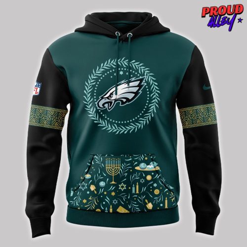 Philadelphia Eagles Happy Hanukkah 2024 Special Hoodie