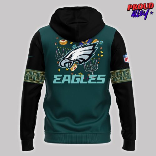 Philadelphia Eagles Happy Hanukkah 2024 Special Hoodie