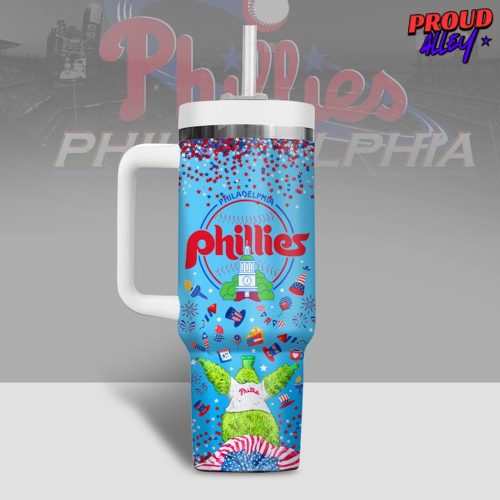 Philadelphia Phillies Independence Day Stanley Tumbler