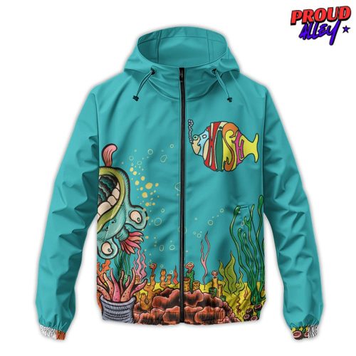 Phish Summer Tour 2024 Announced Windbreaker Outdoor Zipper Hoodie