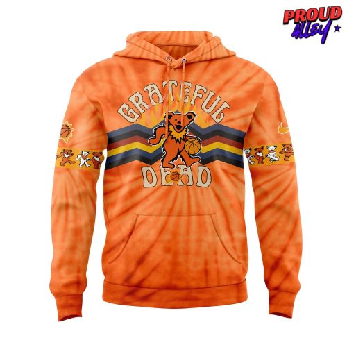 Phoenix Suns x Grateful Dead Night Edition Orange Hoodie