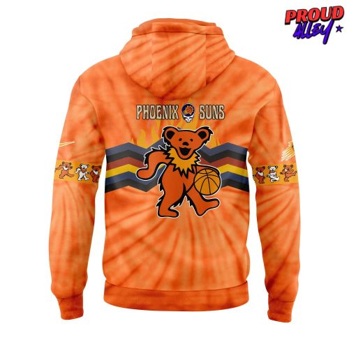 Phoenix Suns x Grateful Dead Night Edition Orange Hoodie