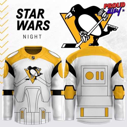 Pittsburgh Penguins Collab Star Wars Night Special Hockey Jersey