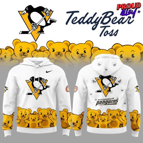 Pittsburgh Penguins Teddy Bear Toss Special Hoodie