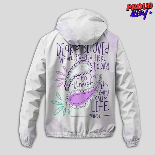 Prince Dearly Beloved Limited Edition Zipper Hoodie