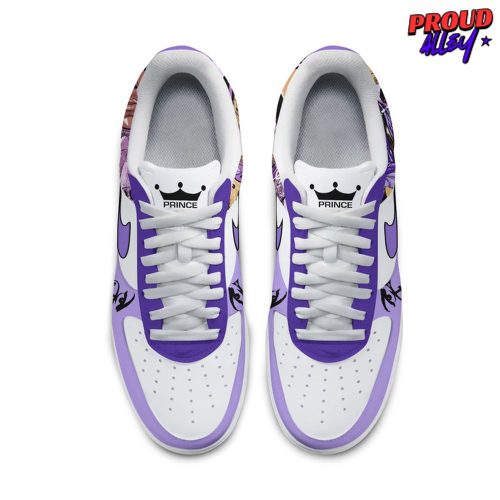 Prince x Nike Limited Editon Purple Air Force 1