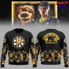 Providence Bruins Teddy Bear White Sweatshirt