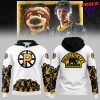 Providence Bruins Teddy Bear Black Hoodie