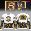 Providence Bruins Teddy Bear Black Sweatshirt