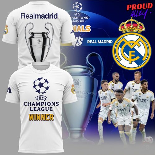 Real Madrid UEFA Champions League Final London 2024 A Por La 15 T-shirt