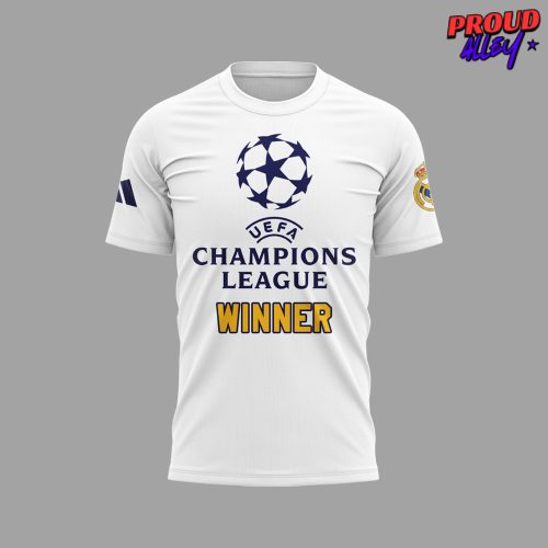 Real Madrid UEFA Champions League Final London 2024 A Por La 15 T-shirt