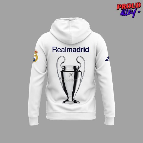 Real Madrid UEFA Champions League Winner Final London 2024 Hoodie