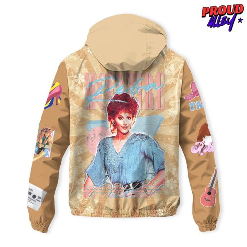 Reba McEntire Windbreaker Outdoor Zipper Hoodie