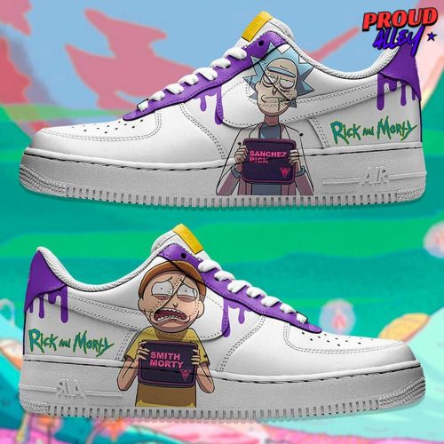 Rick & Morty Drip Limited Edition Air Force 1