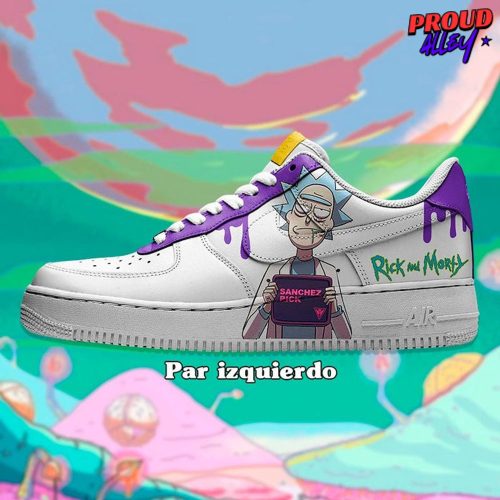 Rick Morty Drip Limited Edition Air Force 1