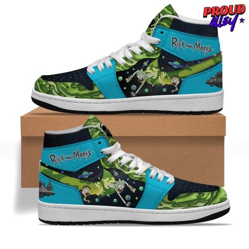 Rick and Morty On Trip Air Jordan 1