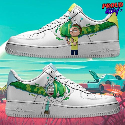 Rick and Morty Swoosh Limited Edition Air Force 1