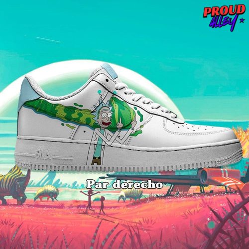 Rick and Morty Swoosh Limited Edition Air Force 1