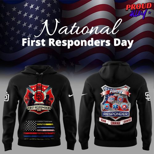 San Diego Padres National First Responder Special Hoodie