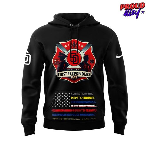 San Diego Padres National First Responder Special Hoodie