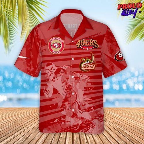 San Francisco 49ers Summer Hawaiian Shirt