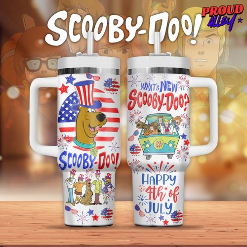 Scooby-Doo Happy 4th of July Stanley Tumbler