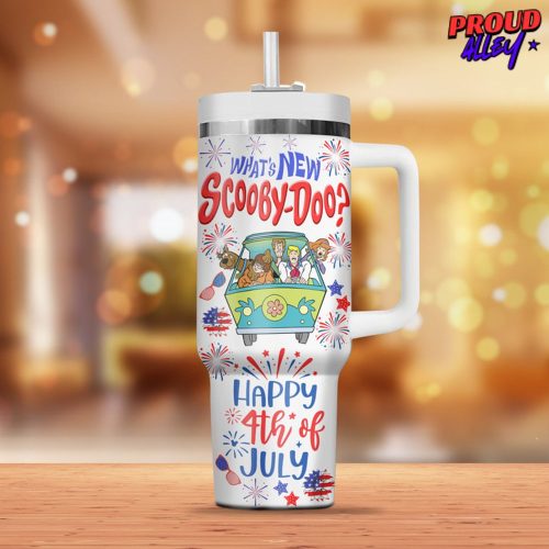 Scooby-Doo Happy 4th of July Stanley Tumbler