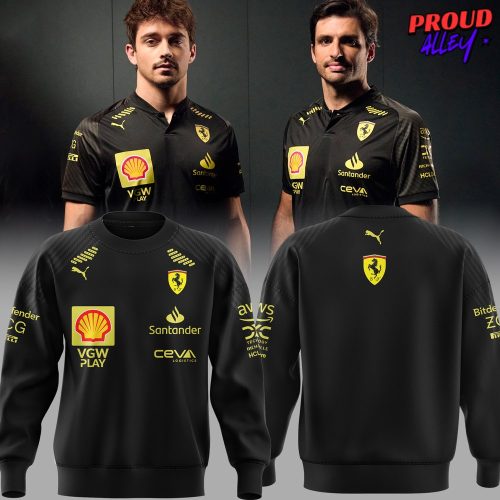 Scuderia Ferrari Italian GP 2024 Black Sweatshirt