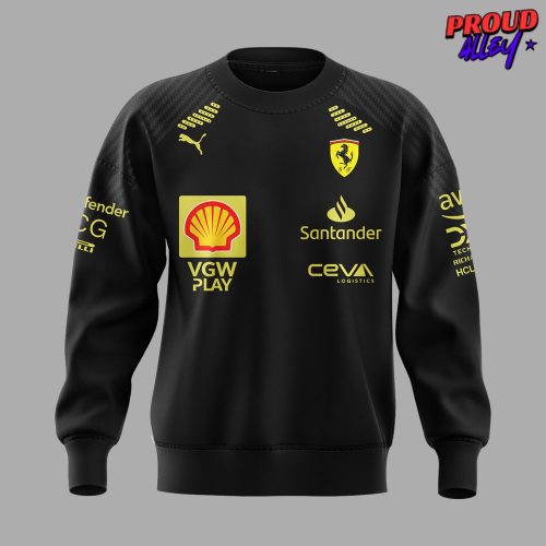 Scuderia Ferrari Italian GP 2024 Black Sweatshirt