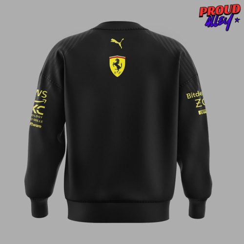 Scuderia Ferrari Italian GP 2024 Black Sweatshirt