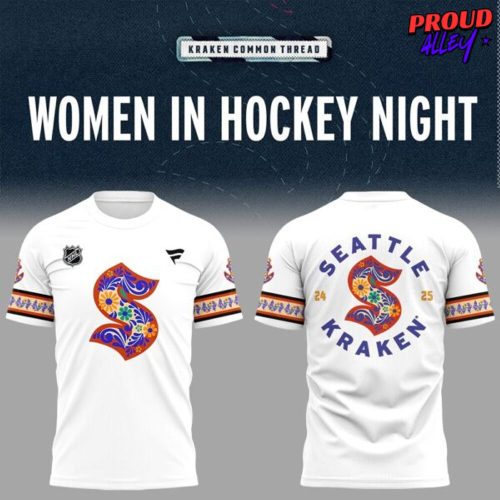 Seattle Kraken Women In Hockey Night Special Edition T-Shirt