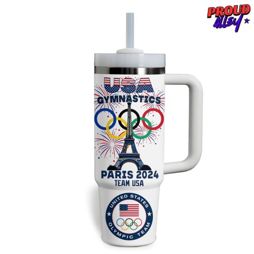 Simone Biles USA Gymnastics Olympic Paris 2024 Stanley Tumbler