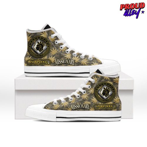 Snoop Dogg Missionary Limited Edition High Top Canvas Shoes