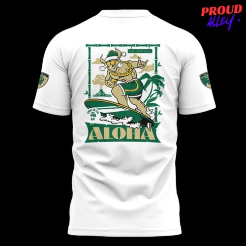 South Florida Bulls Hawaii Bowl Champions White TShirt