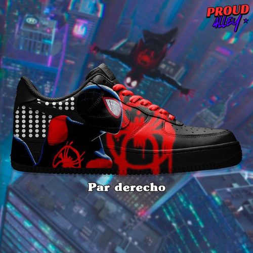 Spider Man Miles Morales Limited Edition Air Force 1