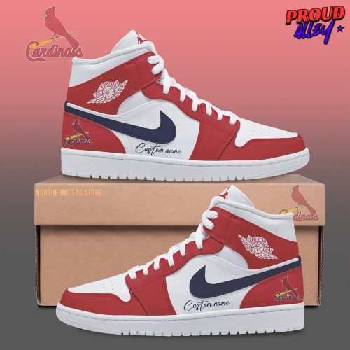 St. Louis Cardinals x Nike Custom Name Air Jordan 1