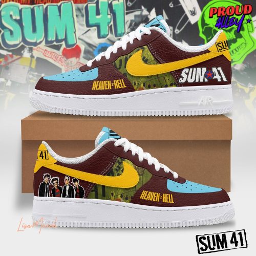 Sum 41 Heaven x Hell Limited Edition Air Force 1