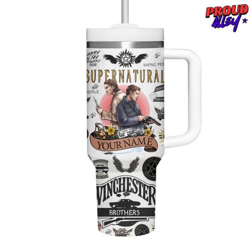 Supernatural Winchester Custom Name Stanley Tumbler 40z