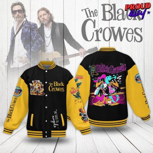 Black Crowes Happiness Bastards Tour Baseball Jacket