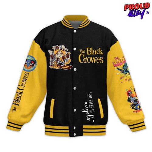 Black Crowes Happiness Bastards Tour Baseball Jacket