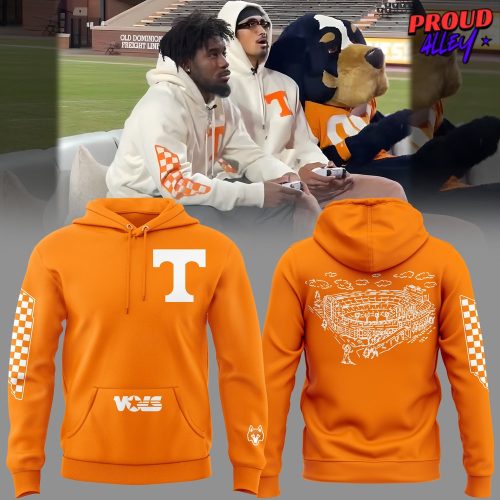 Tennessee Volunteers Neyland Stadium Orange Hoodie