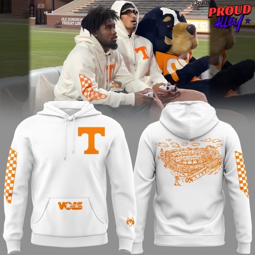 Tennessee Volunteers Neyland Stadium White Hoodie