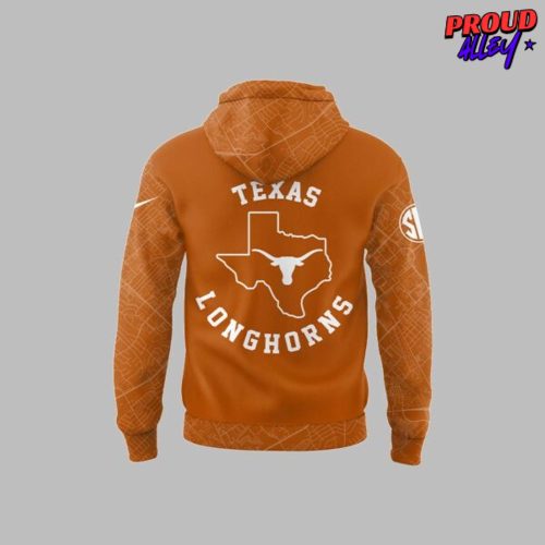 Texas Longhorns Austin Skyline 2025 Hoodie