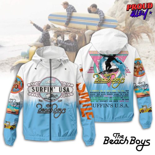 Beach Boys Surfin USA Zipper Hoodie